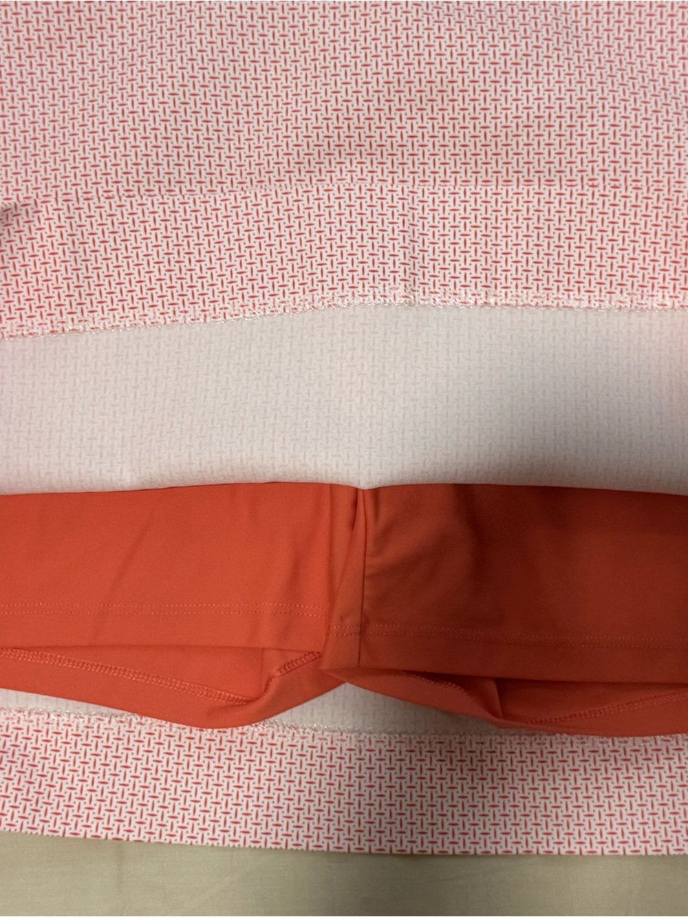 S.C. & Co. Pink Coral Patterned Skort Size Large - Picture 7 of 10